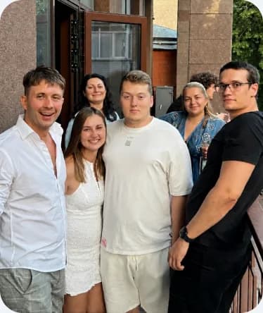 4IRE team members posing together
