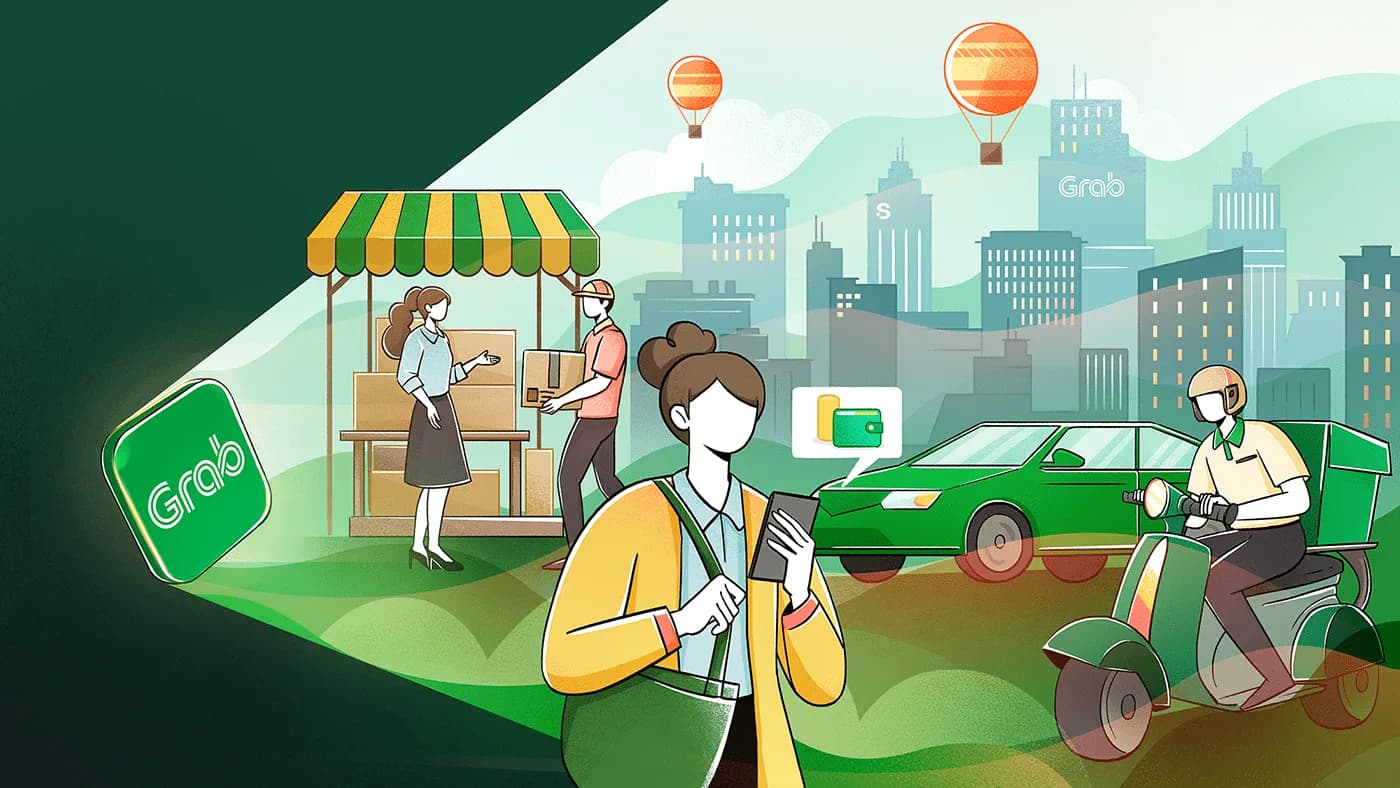 Grab, one of the six Singapore fintech companies covered in this article