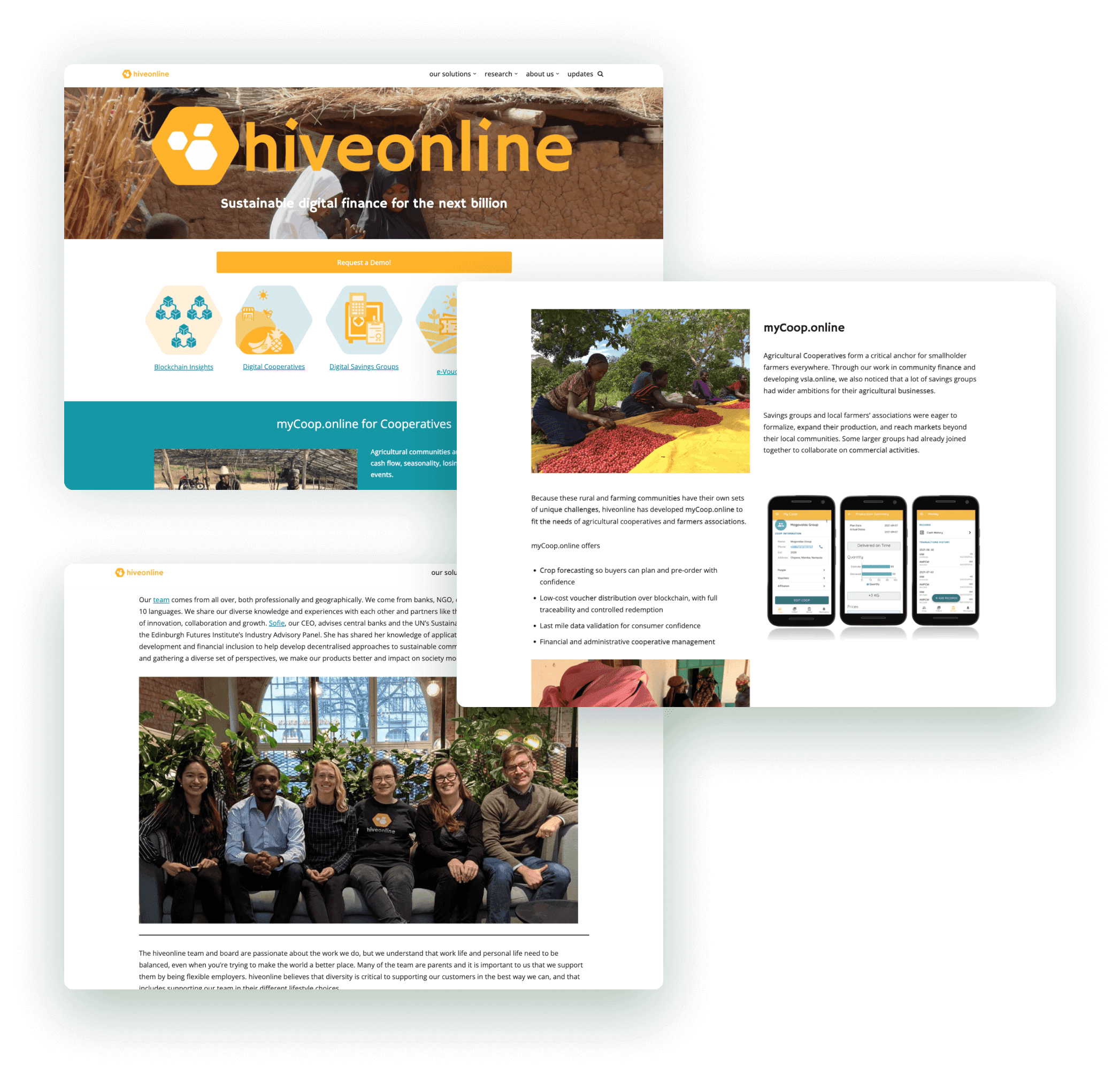 Hiveonline product