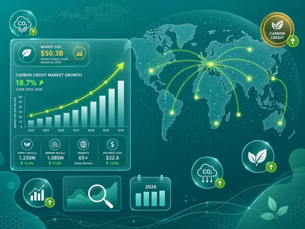 The Global Carbon Trading Market 2026: Key Insights into Market Size and Trends