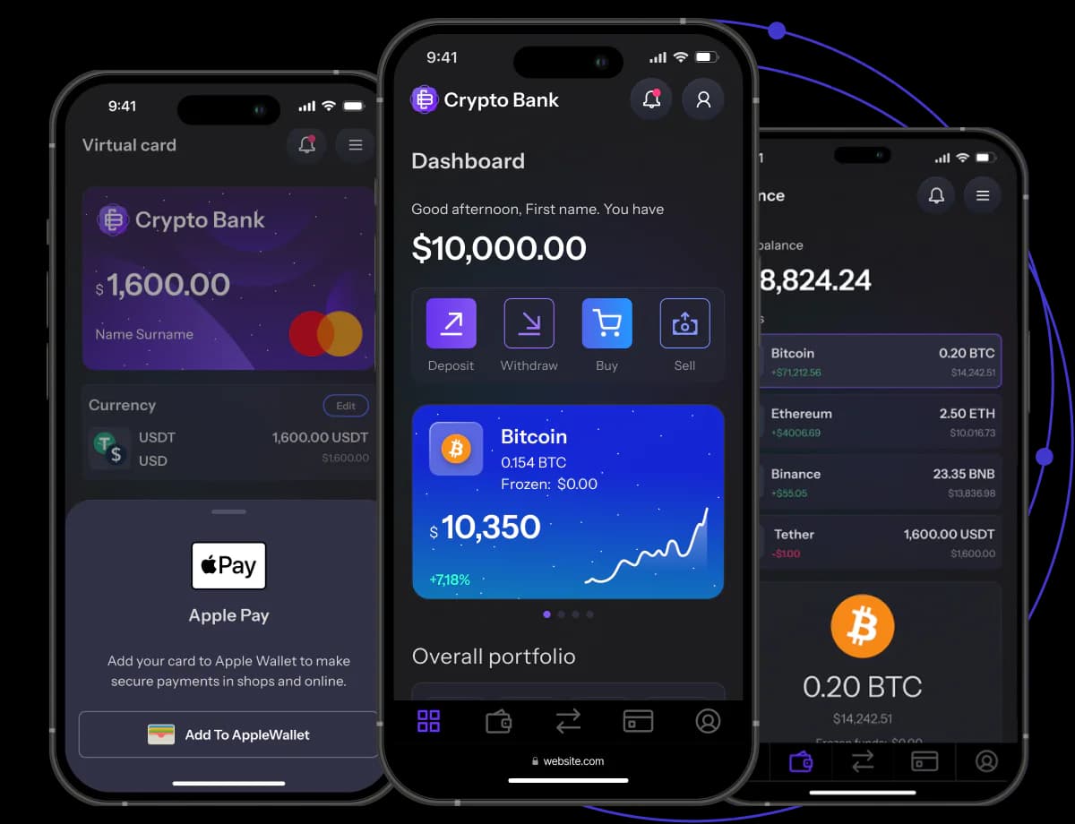 Crypto Bank Solution