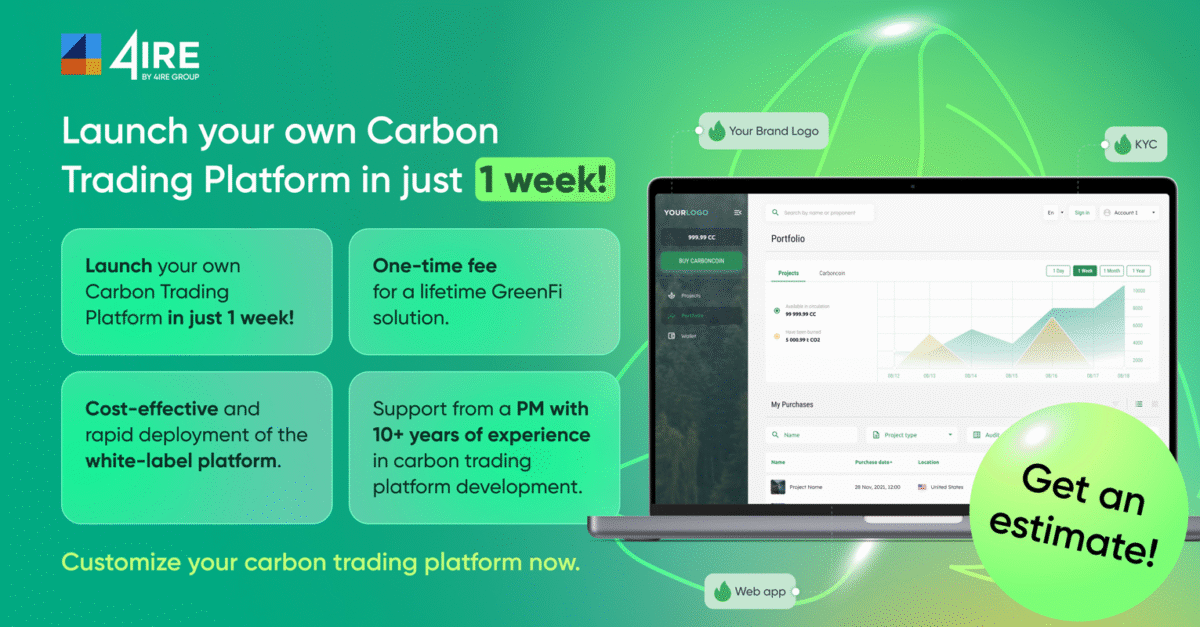 Carbon Credit Marketplace Ready to-Go Solution