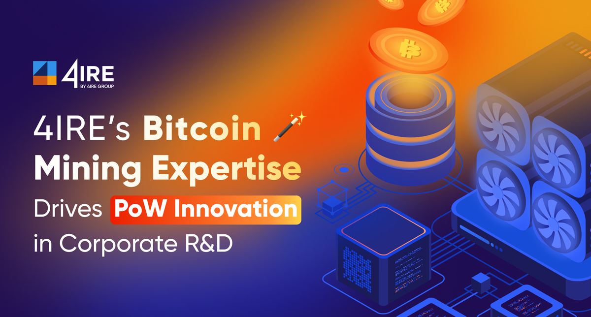 4IRE empowers corporate R&D with efficient and secure blockchain technology.