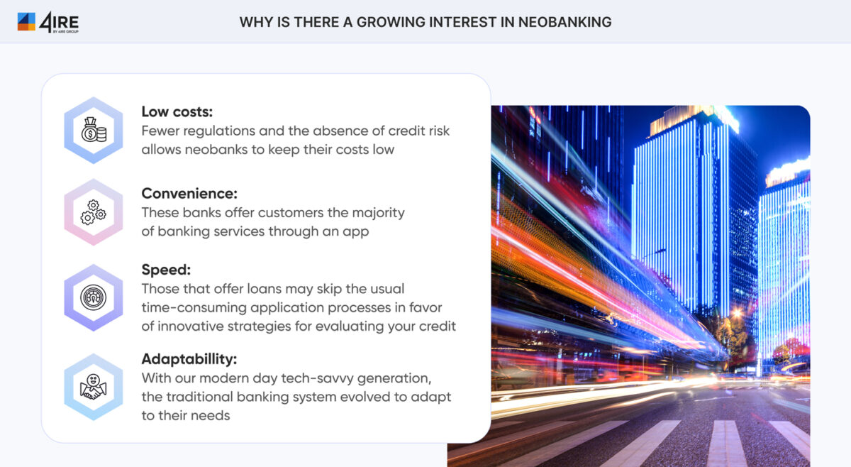 Familiarize yourself with why there is such a growing interest in Neobanks.