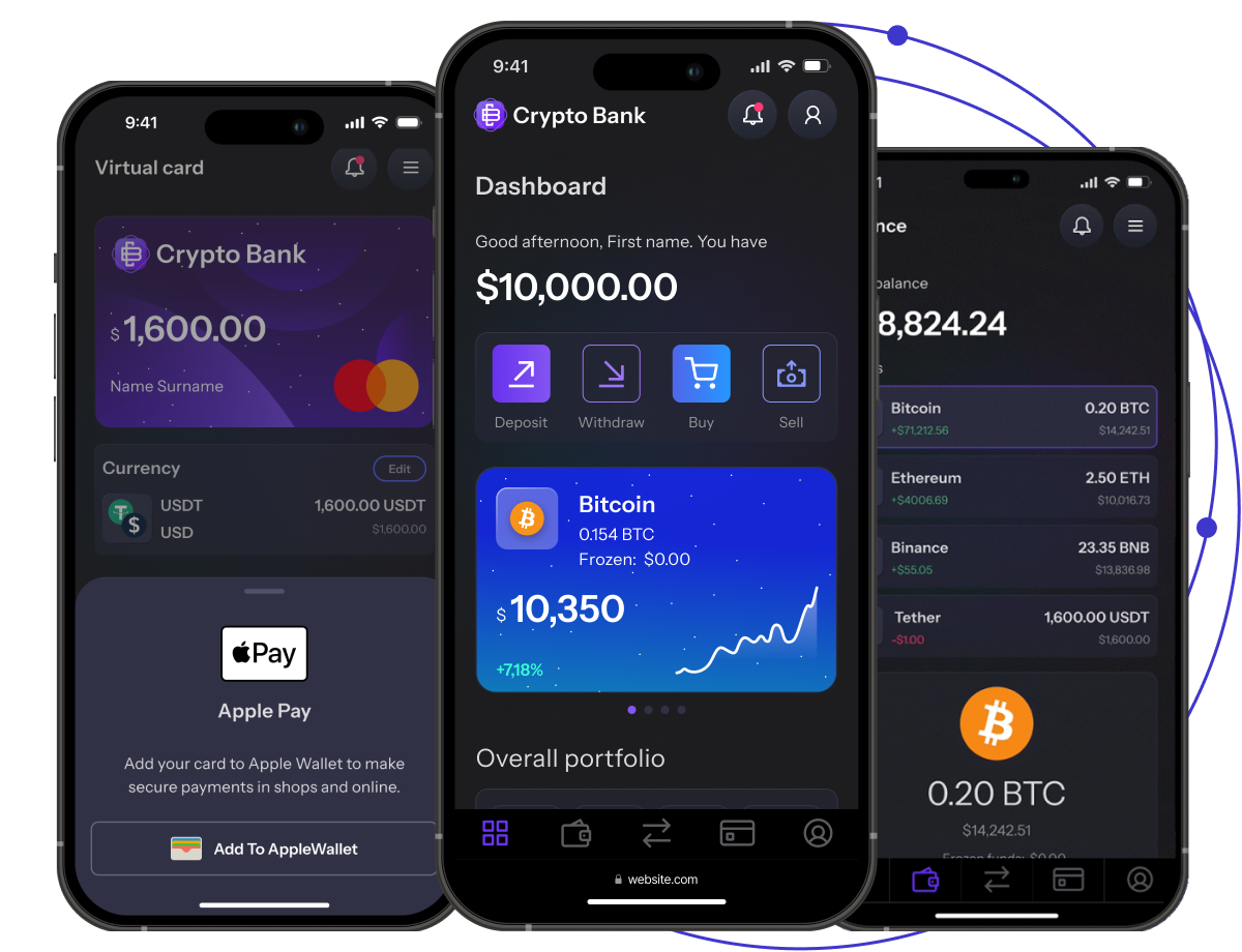 Crypto Bank Solution